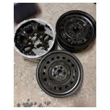 Assorted rims, as new
