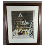 Beautiful Winter Scenery 2001 By Walter Campbell