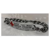 Comical medical bracelet