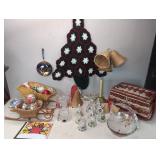 Charming Christmas Lot with Vintage Ornaments and