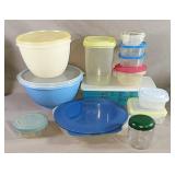 Storage Container Lot Various Sizes All With Lids