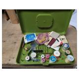 Vintage Spool Holder amongst Miscellaneous Sewing
