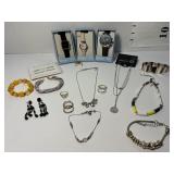 Lovely selection of costume jewelry. As new