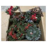 46 mini wreaths with tags or candle