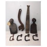 Primitive Hand Forged Iron Tools, 14' Westcott