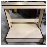 Double sided store shelf -