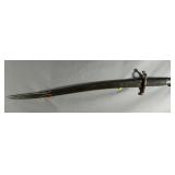 Pattern 1856 sword bayonet blade marked