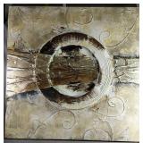 Unique Canvas Wall Art Measures Approximately
