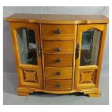 Beautiful Wooden Jewelry Box Measures