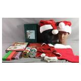 Xmas Lot Includes Santa Hats, Santa Suit For