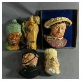 Vintage Handmade Bossons Wall Ornaments
