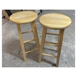 Two stylish bar stools