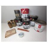 Borkum Riff Tobacco Tins, A Variety of Vintage