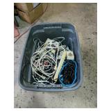Tote No Lid Full Of Miscellaneous