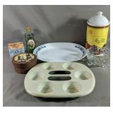 Miscellaneous Lot Includes Corelle Plater,