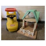 Little Tikes Car and play barn