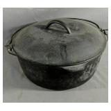 Antique Cast Iron Dutch Oven Measures