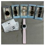 Six Watches Five Like New One Opened Never Worn