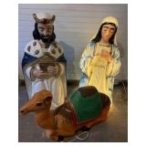 Stunning Nativity Blow Moulds - check photos for