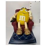 M&M's 'Couch Potato' Yellow MM Reclining In Chair