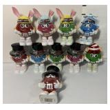 Sealed Collectible Mini M&M Candy Dispensers 4in