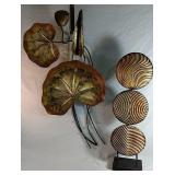 Metal Art Work One Wall Hanging Measures