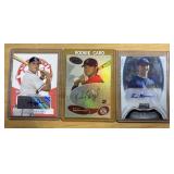 Baseballs cards, including Kelly Shoppachï¿½s