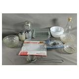 Kitchen Lot Includes Butter Dish, Dessert