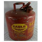 Vintage Eagle 5 Gallon Gas Can