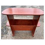 Unique magazine rack