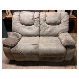 Love seat recliner - needs attention to