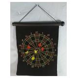 Double Sided Magnetic Dart board With Darts