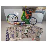New Acrylic Paints and Canvases with Reusable