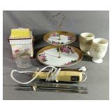 Vintage Lot Includes Weatherby Hanley 2 Tier