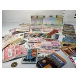1970-1980 bus tickets and tokens