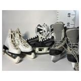 Hockey and figure skates- Alpine are size 6