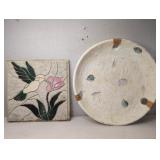 3D Humming Bird Tile and Terracotta Decorative