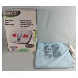 Homedics Vibration Foot Massager With Heat Plus A