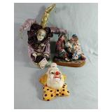 Clowns Wall Hanging, Music Box And More