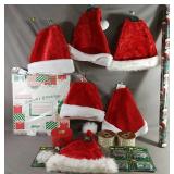 Christmas Lot Includes Six Santa Hats Just In