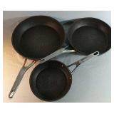 Three Sizes Of The Rock Frying Pans