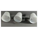 Three Light Fixture Perfect For A Bathroom