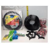 Flexible Watering Line Tubing and Pegs, Self