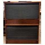 Two office storage shelves  - measure 33.5ï¿½ x 1