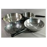 Pot Lot Includes KitchenAid Frying Pan And