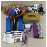 Sewing Lot Includes Vintage Auto Sew-Discs Matic,