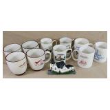 Coffee Mugs From Different Local Baptist Churches