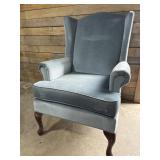Vintage wing back chair
