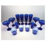 Cobalt Blue Glassware feat. Libbey Perception