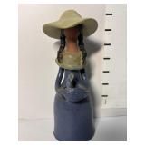 Hand crafted Dominican Girl, dated 1988
